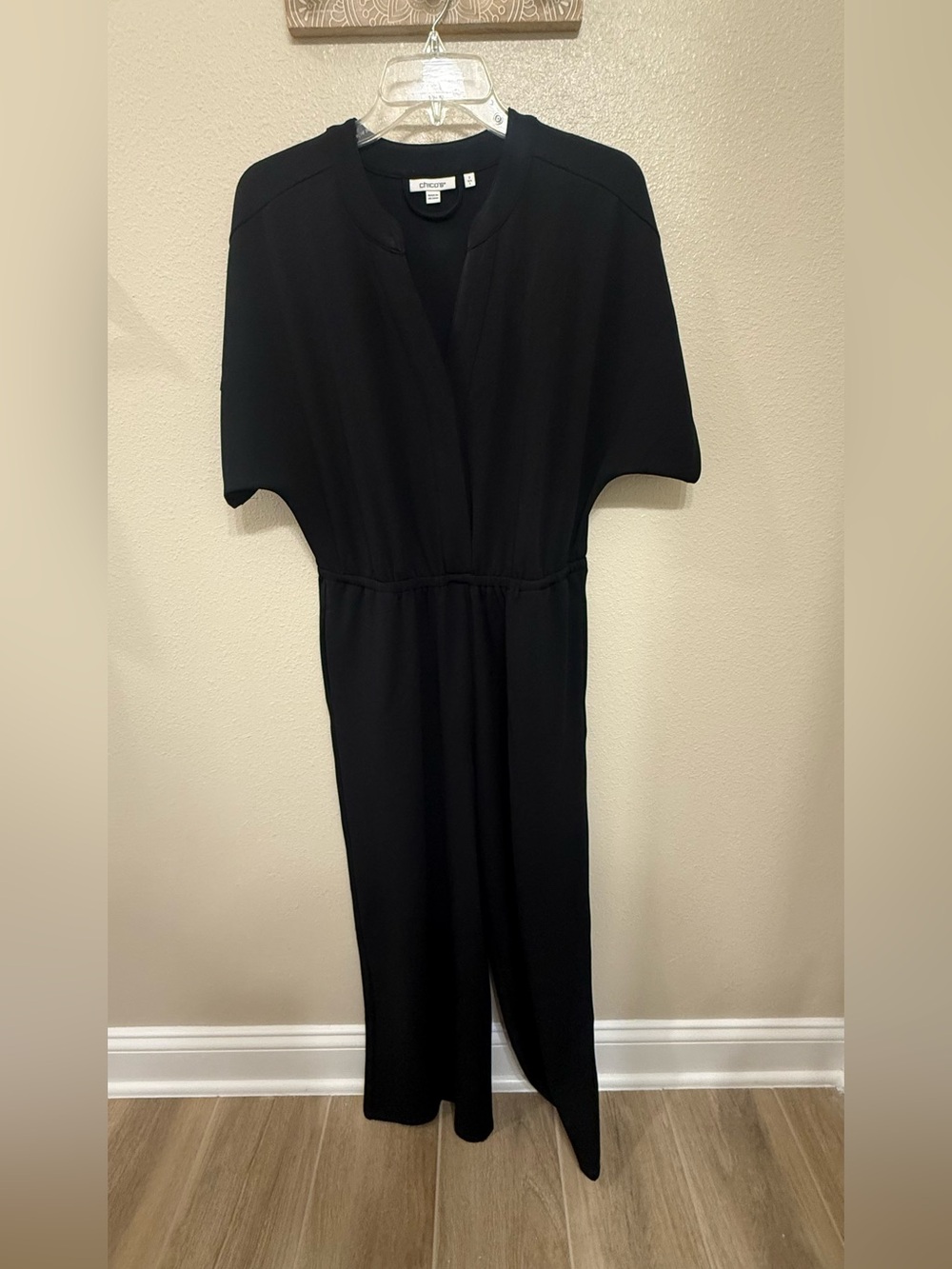 Chico's Black Open-Front Jacket